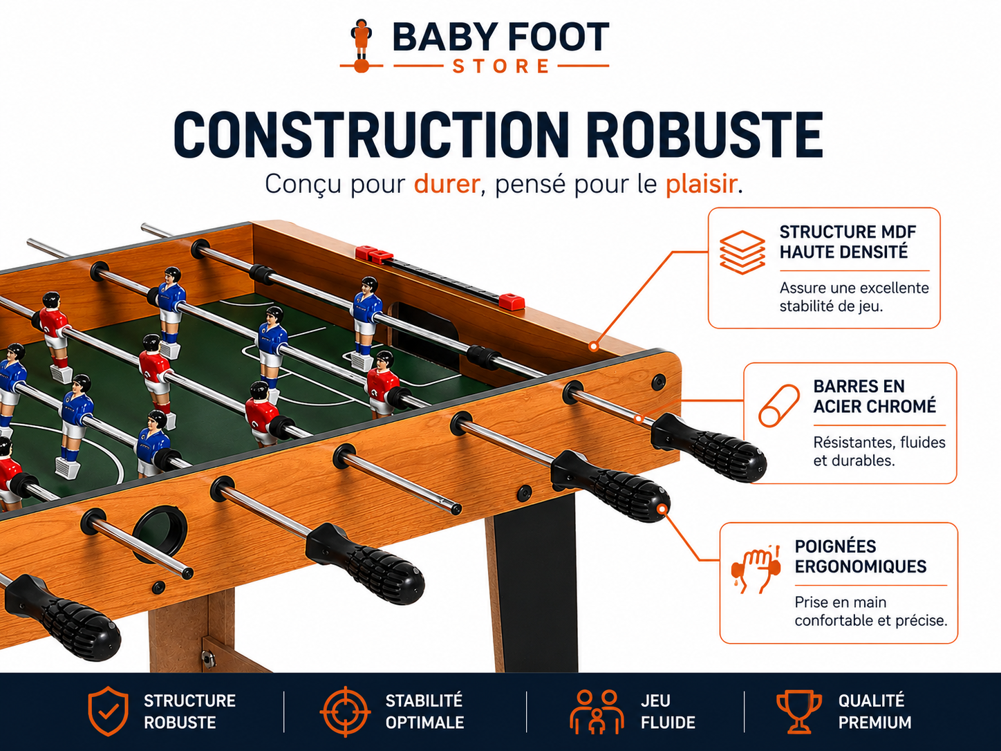 Baby Foot "Le Mini" Baby Foot Store